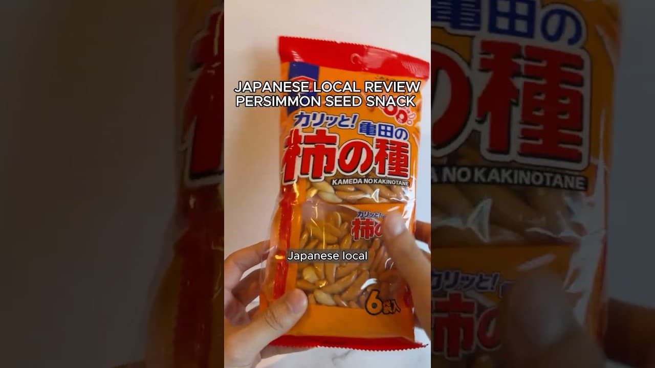Japanese Local Review: $1.87 Beer Snack Locals Pick Since 1966 🍘🇯🇵