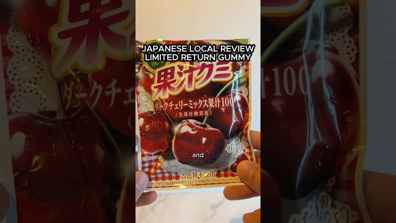 Sold Out Last Year — This Cherry Gummy Is BACK 🍒🇯🇵