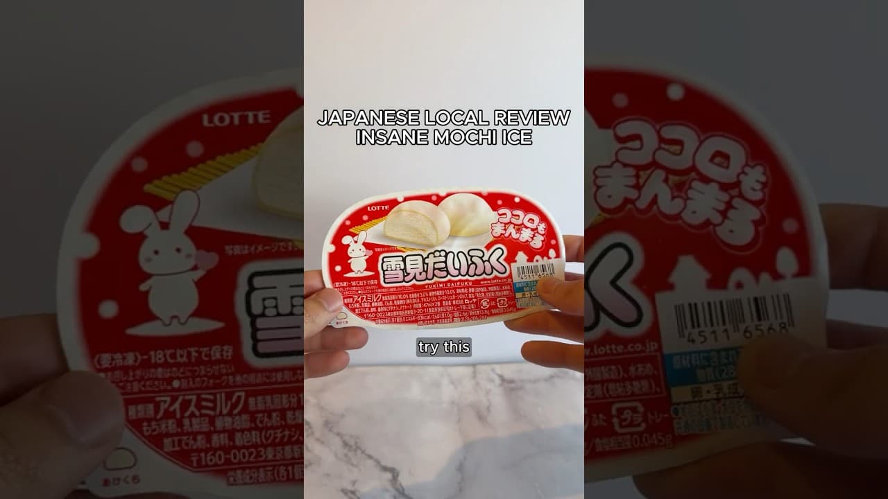 Japanese Local Review: Skip Häagen-Dazs — Locals Pick $1 Mochi Ice 🍡🇯🇵
