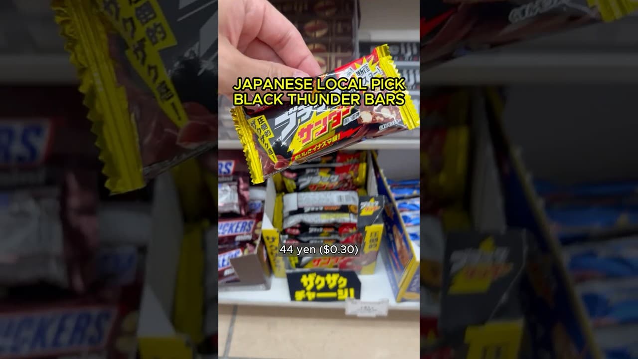 Most Tourists Grab Oreo in Japan — Locals Pick This $1 Bar 🍫
