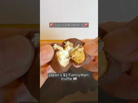 Only in Japan: FamilyMart's $2 truffle just dropped 🍫