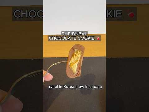 Only in Japan: Natural Lawson's Dubai Mochi Cookie 🍫