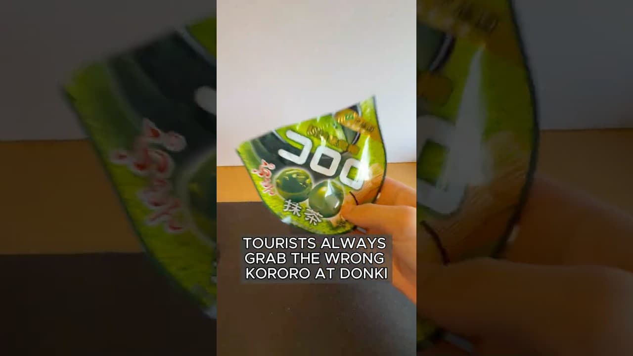 Japan Travelers Keep Getting the Wrong Kororo Gummy 🍵🍇🇯🇵