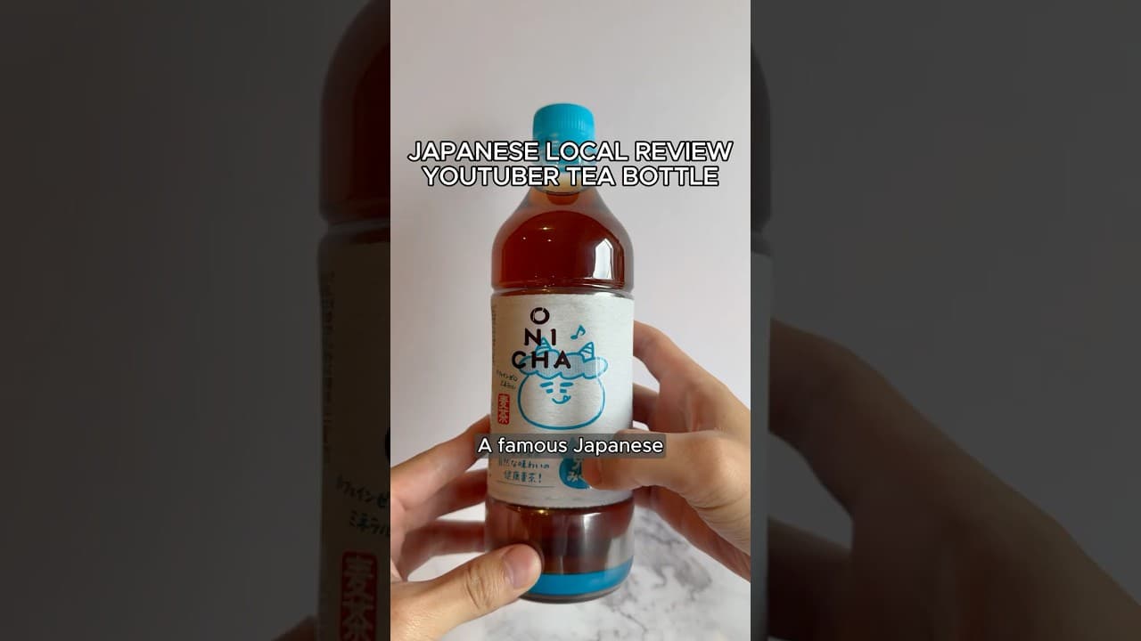 Japanese Local Review: $1 YouTuber Tea — Only in Japan, Skip It 🍵🇯🇵
