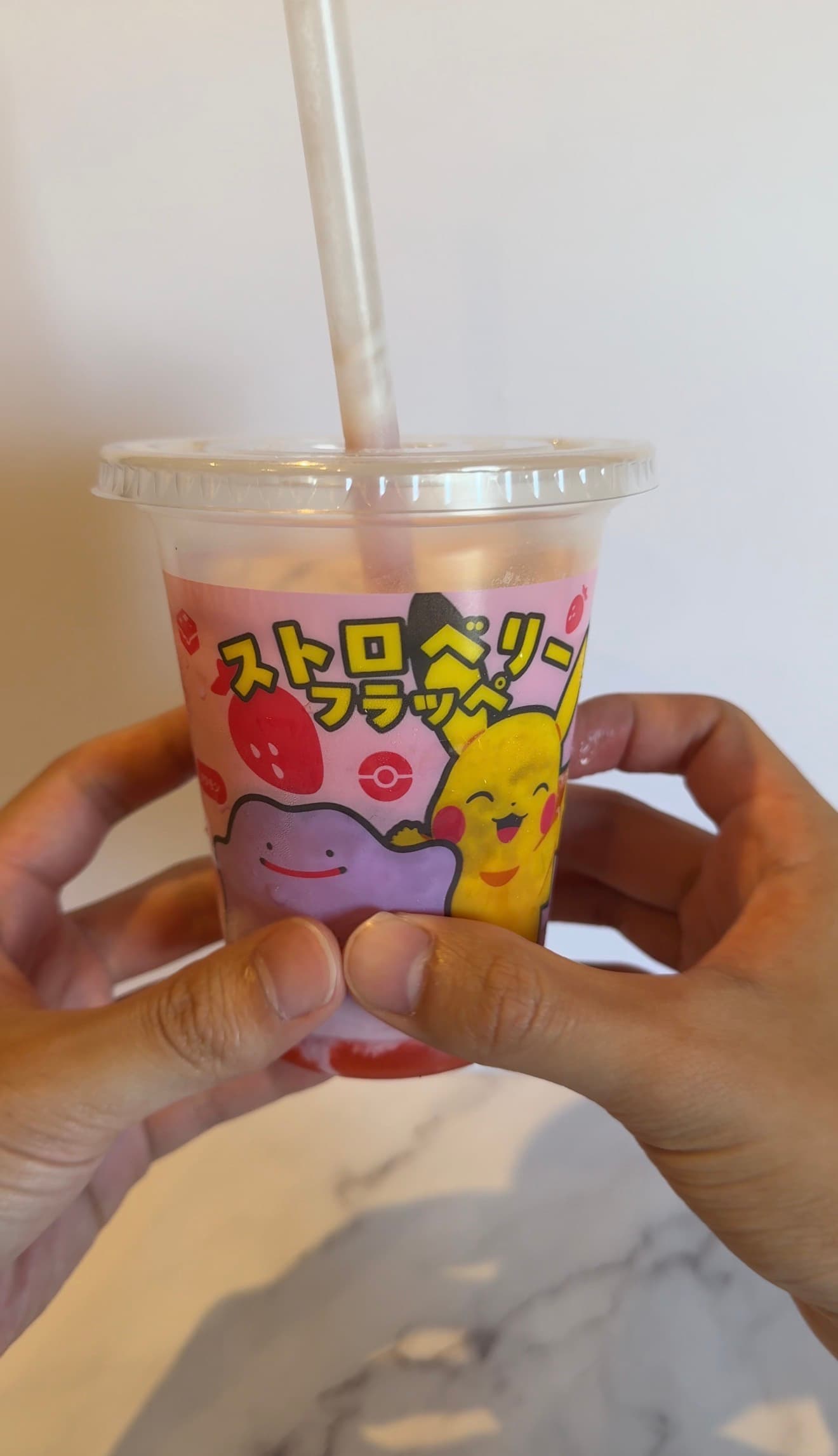 Strawberry Frappe (Pokemon Ditto & Pikachu collab, limited quantity)