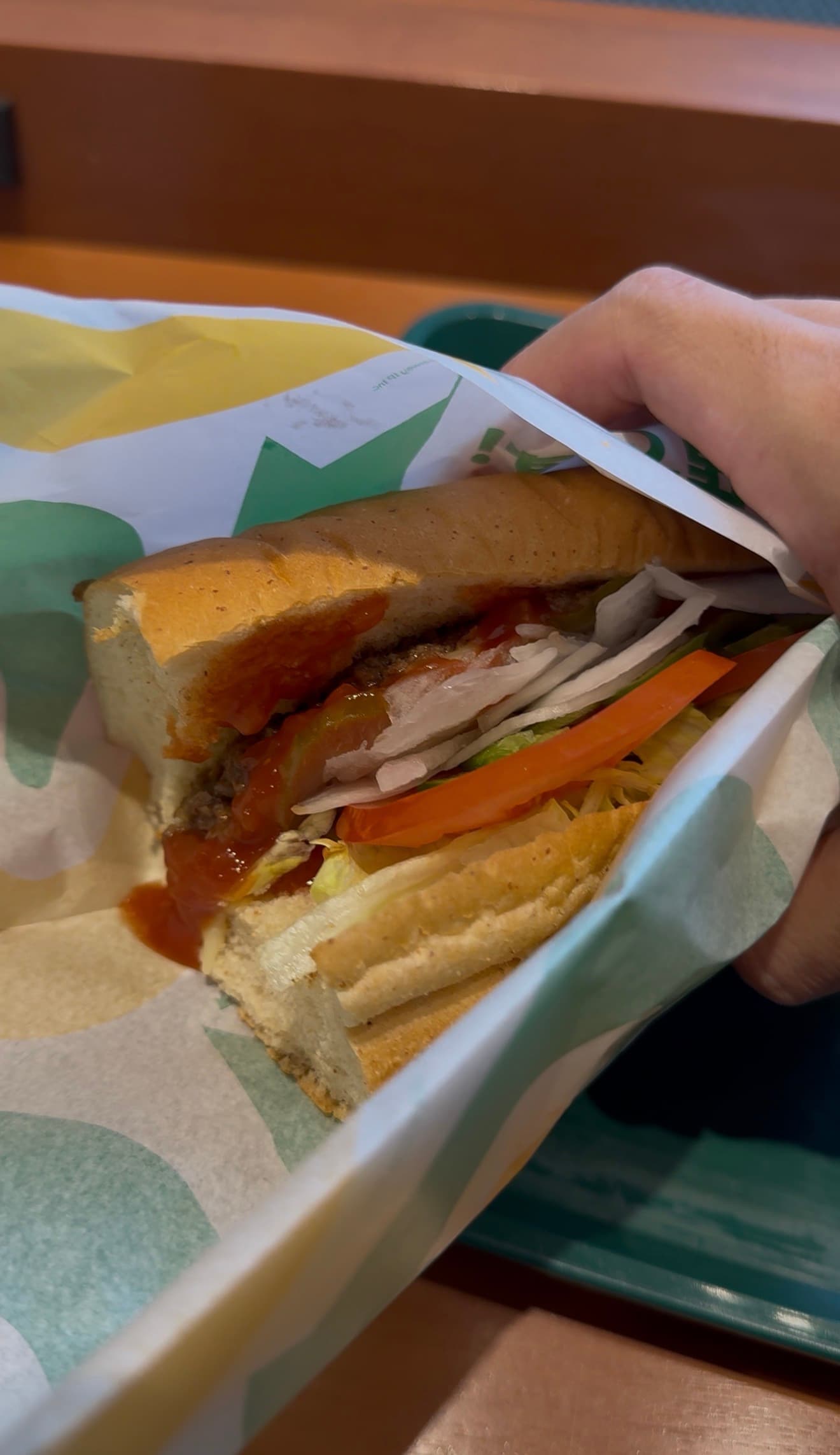 Subway Zaku-giri Salsa Taco