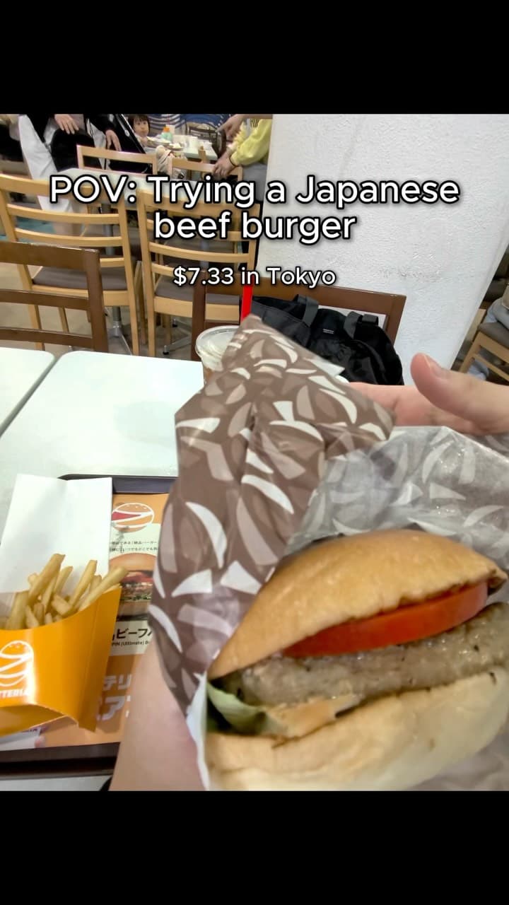 Zetteria Zeppin Beef Burger Set with Iced Tea